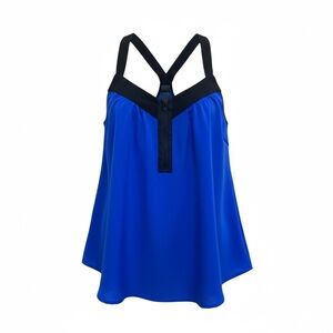 Petticoat Alley racerback blouse. Medium